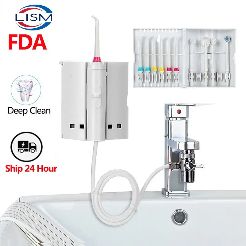 Lism-口腔洗浄器,家族の歯科用ノズル,ウォータージェット歯のホワイトニングクリーナー,高圧水
