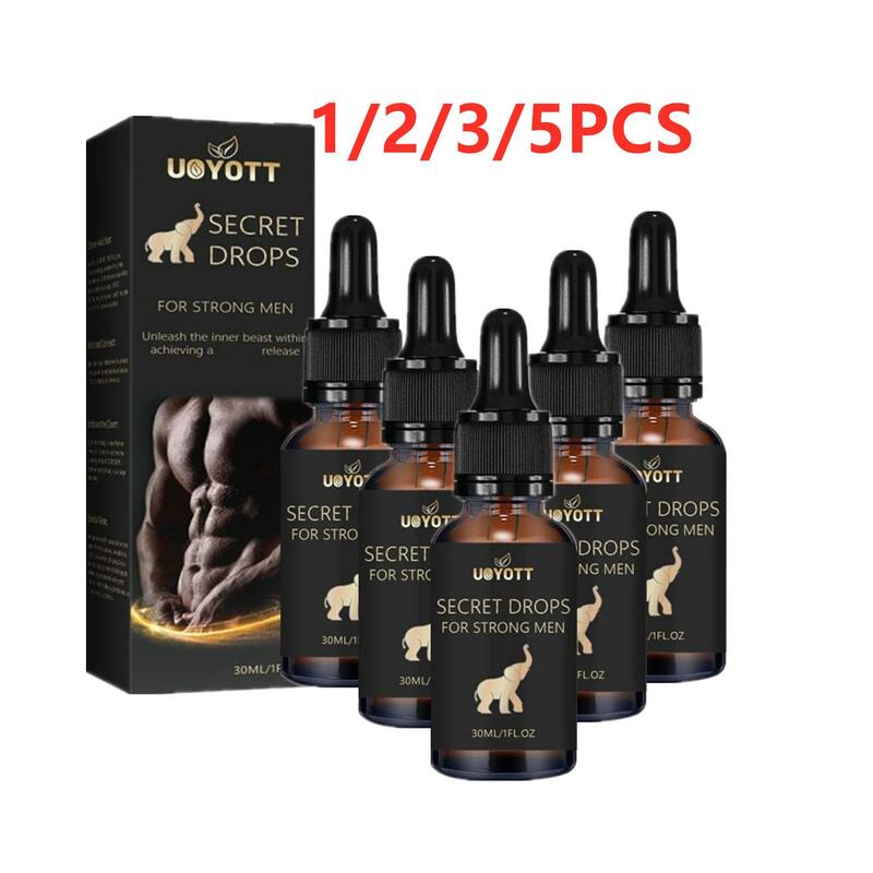 1/2/3/5PCS 30ml Secret Drops For Strong Powerful Men Secret Happy Drops Enhancing Sensitivity Release Stress And Anxiety