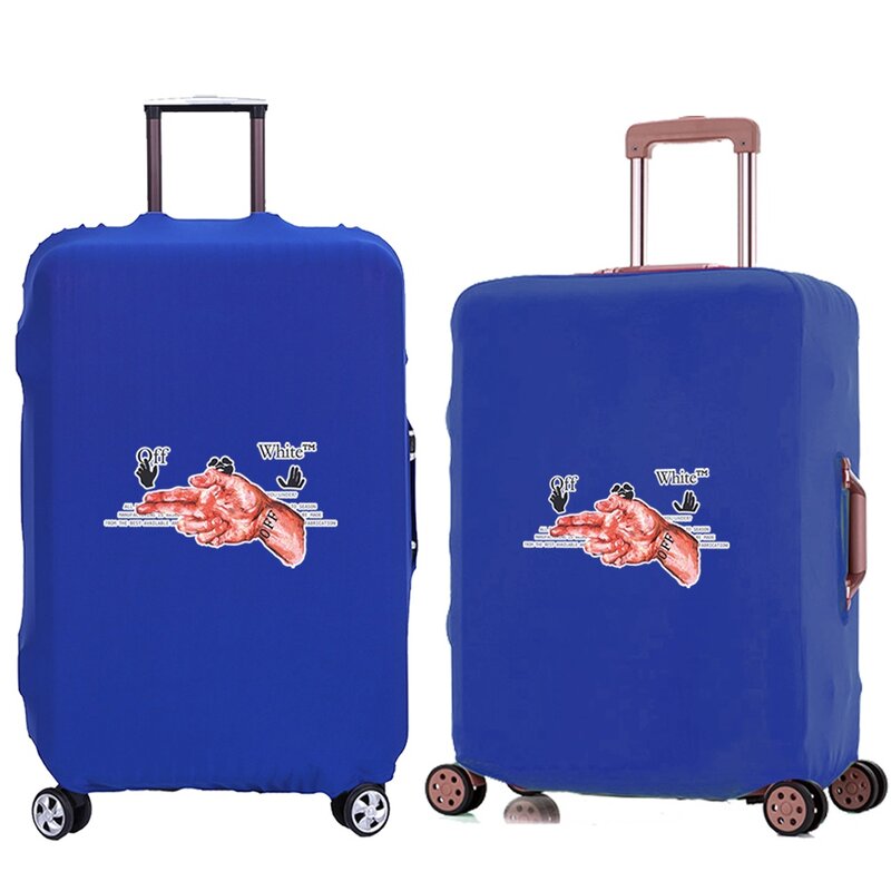 Housse de protection pour bagages de voyage, motif à main, accessoires de voyage, valise élastique, 18-28 pouces