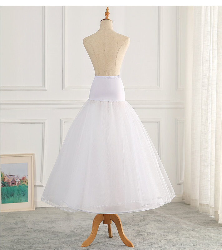 Wedding Dress Accessories Slip Dress A- line Waist Three-Dimensional Crinoline Lace Fishtail Floor-Length plus Yarn Elastic