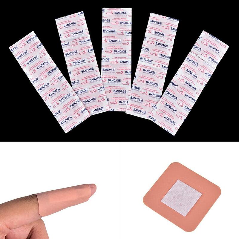 20 Teile/schachtel Klebstoff Bandage Erste Hilfe Band Aid Platz Band Aid Reise Camping Wasserdicht Atmungsaktiv Erste-hilfe-verband