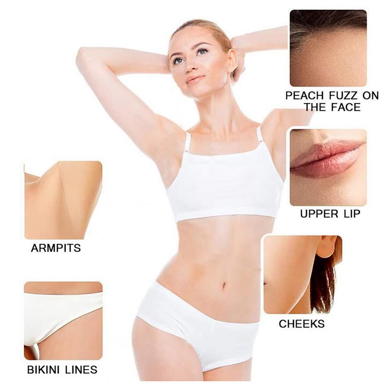 24 Pcs Wax Strips Pijnloos Oksel Lippen Been Verwijder Stickers Wenkbrauw Wax Huidvriendelijk Facial Hair Remover Voor Vrouwen mannen