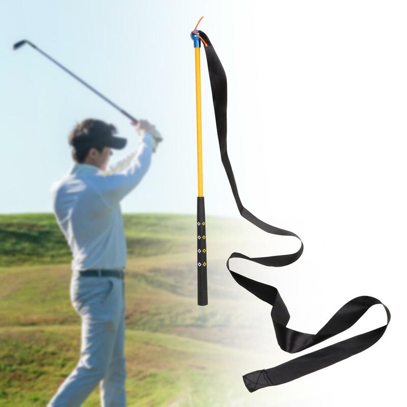 Golf Swing Trainer para iniciantes, Warm Up Rod, Kids Practical Practice Aid, aperto confortável, vara de treinamento