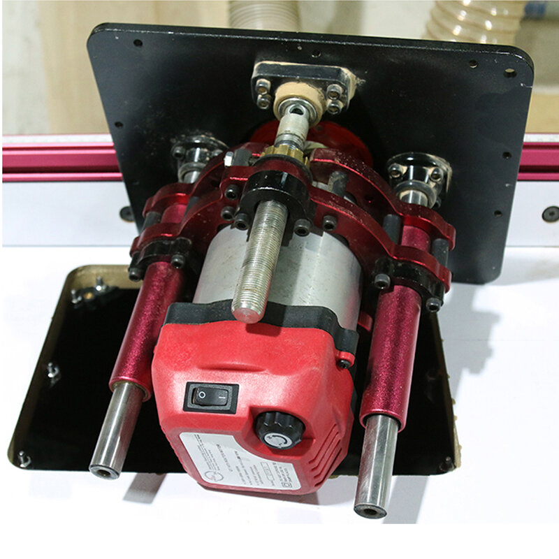 DPS0001 elektryczna maszyna do frezowania i grawerowania drewna z klapką na stół Mdf blat stolarski podnośnik warsztatowy AC 220V
