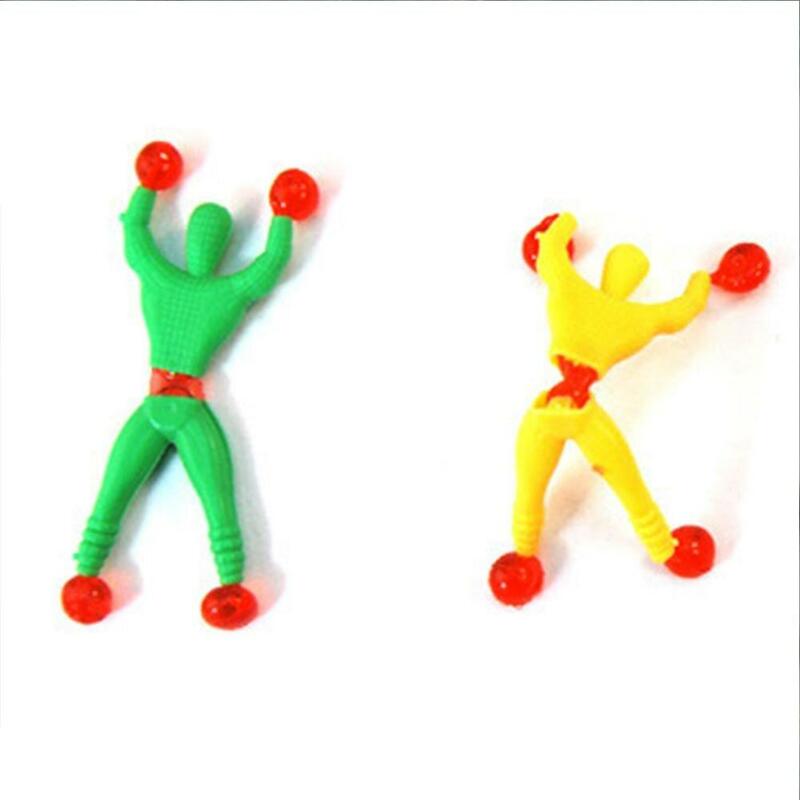 べたつかないクライミングスパイダーキャラクターのおもちゃはストレスを和らげる手のひらに役立つ製品