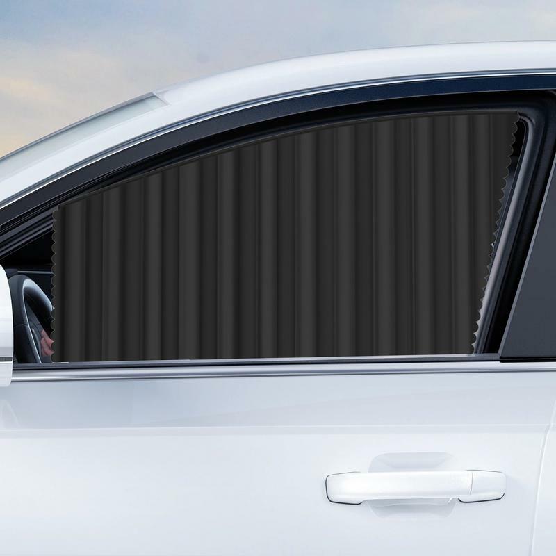 Isolamento térmico Automotive Sun Shade, Soft Auto Window Shades para carro da família, Veículo comercial, Heatproof, 4pcs