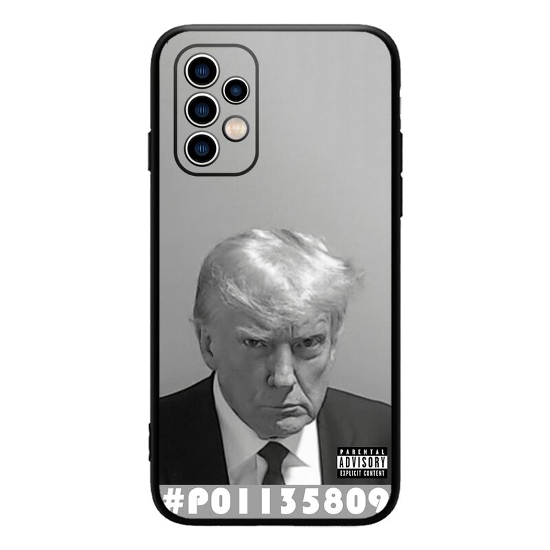 โดนัลด์ Trump's Mugshot # P01135809เคสโทรศัพท์สำหรับ Samsung Galaxy A54 53 52 51 F52 A71 note20 ultra S23 M21 M30