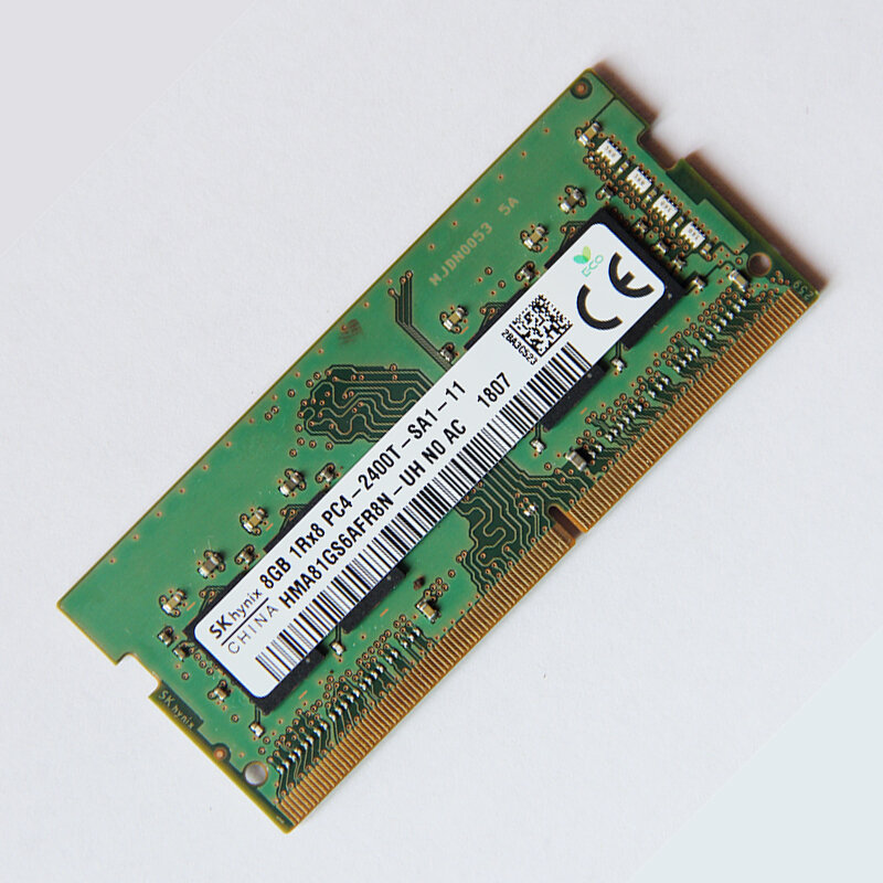SK 하이닉스 DDR4 RAM, 노트북 메모리, 8GB 1Rx8 PC4-2400T-SA1-11, 8GB 2400MHz