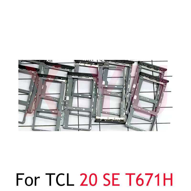 For TCL 10 SE T766H 20 SE T671H 20E 6125H 20Y 6156D 30 SE 6165H SIM Card Tray Holder Slot Adapter Replacement Repair Parts