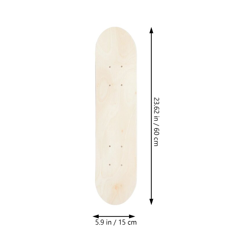 Доска деревянная для скейтборда, 59 см