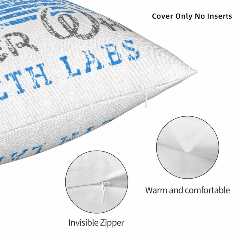 Walter White Meth Labs Logo sarung bantal persegi untuk Sofa bantal lempar