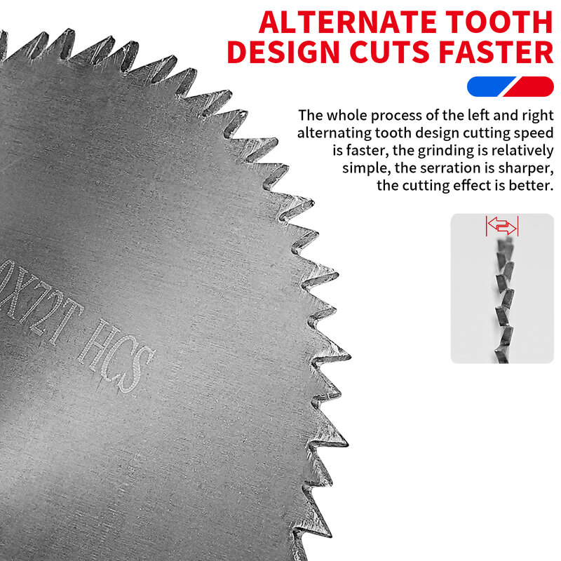 Lama per sega circolare da 75mm da 3 pollici lama per sega in metallo duro TCT disco da taglio per disco da taglio per legno 72 denti