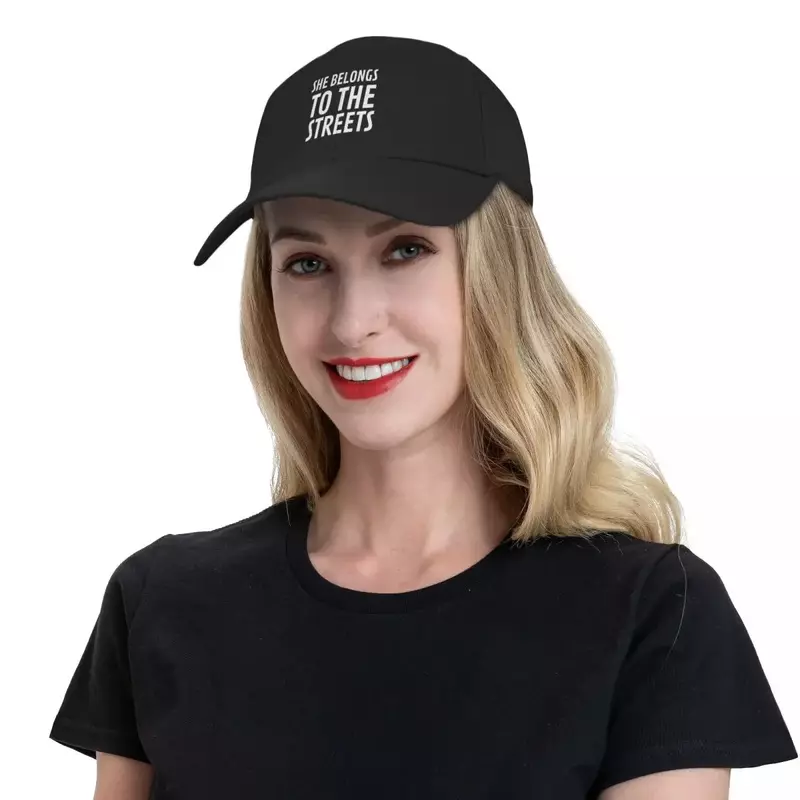 Бейсбольная кепка She Belong к улицам, Солнцезащитная шапка, шапка, солнцезащитная Кепка |-F-| Для женщин и мужчин 2024