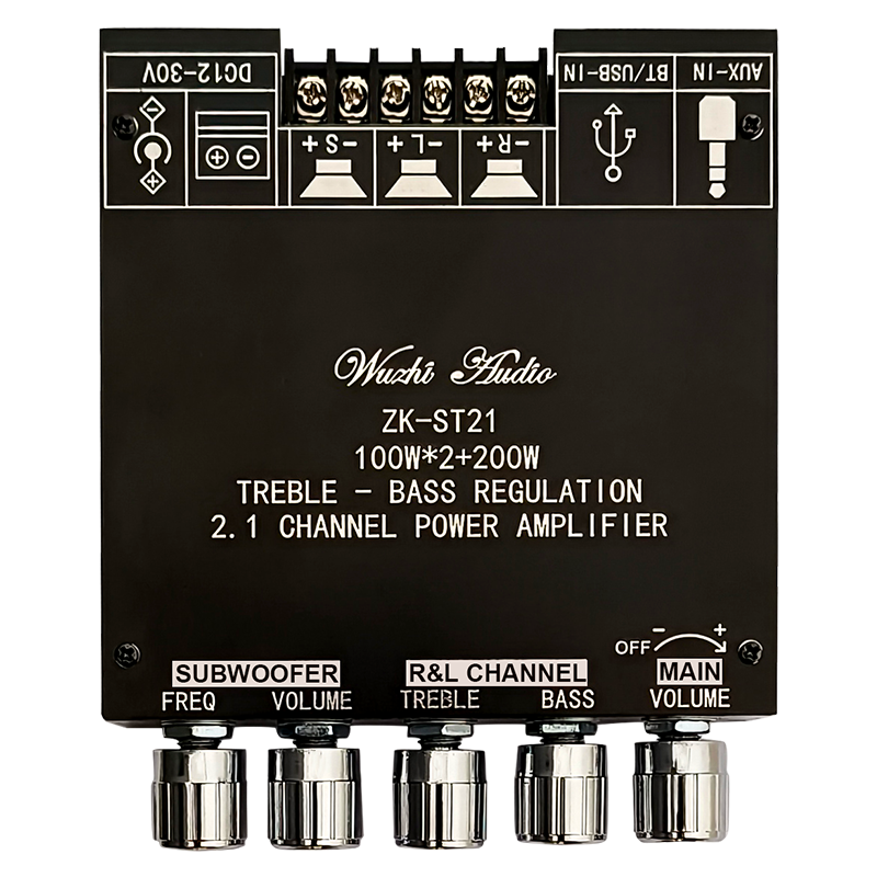 ZK-ST21 BT Digital verstärker platine 2,1 Kanal 200W W W Subwoofer-Chip tpa3221