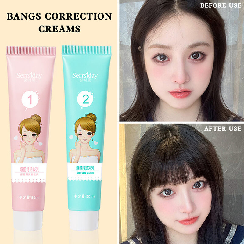 Protein Hair Softener For Bangs Correction Easy Using Hair Correcting Cream For All Hair Types