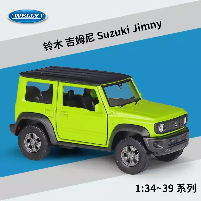 Welly 1:36 suzuki jimny Offroad-Fahrzeug statische Druckguss fahrzeuge Sammler Modell auto Spielzeug