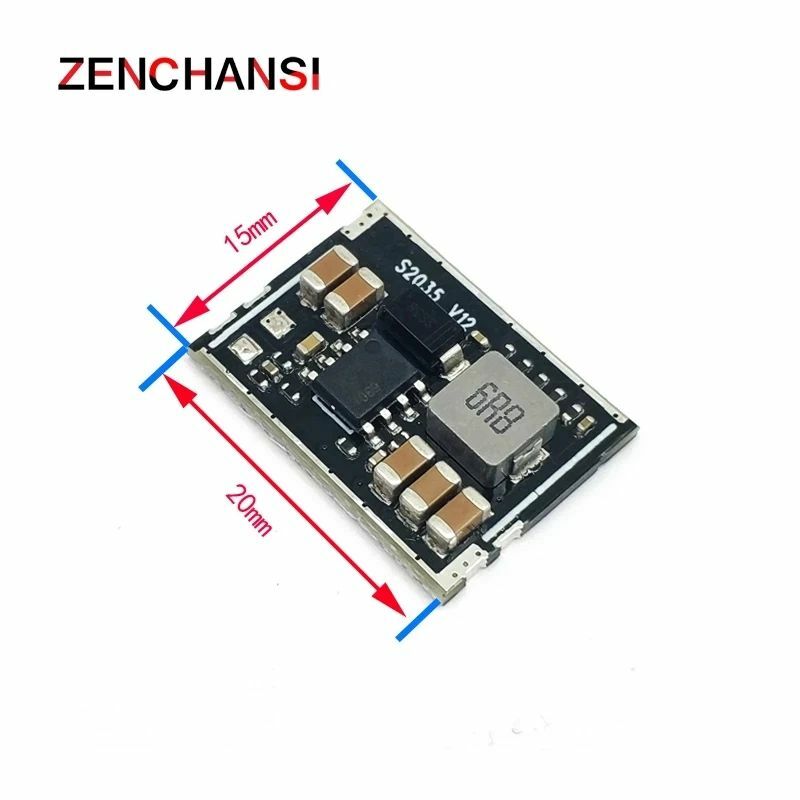 ZENCHANSI 3A il più nuovo modulo Step-down Mini DC-DC multifunzione potenza regolabile 1.8V/3.3V/5V/6V/12V modulo di tensione elettronico