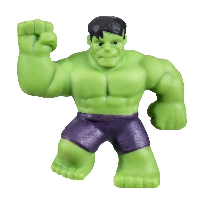 ฮีโร่ของ Goo JIT Zu ชุดมินิซีรีส์แพ็คสไปเดอร์แมน Hulk ไอรอนแมนหุ่นแอ็คชั่นของเล่นพลาสติกนิ่ม