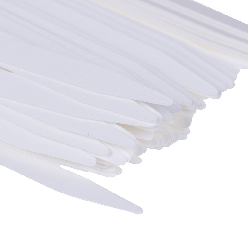 100pcs Perfume Test Paper Strip Sharp Tip 133mm*8mm White Fragrance Essential Oil Aromatherapy