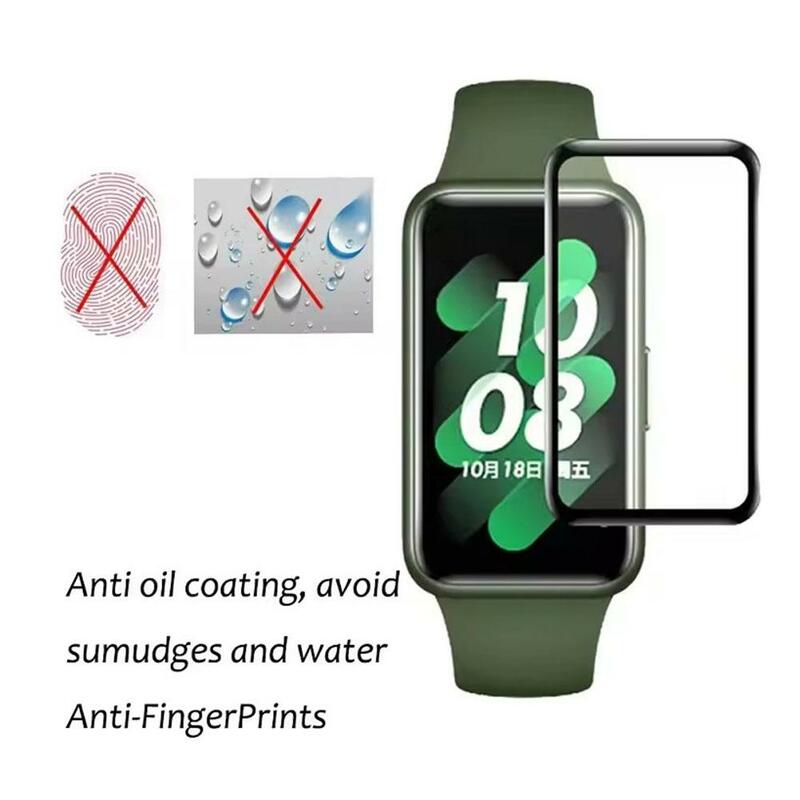 Protetor de tela para Samsung Galaxy Fit 3, pulseira inteligente, película protetora, acessórios 3D, 1-3pcs