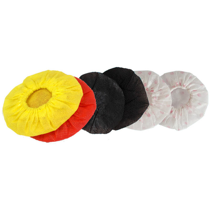 Disposable Non-woven Microphone Cover Removal Windscreen Protective Mic Cap Pad For KTV Karaoke Supplies