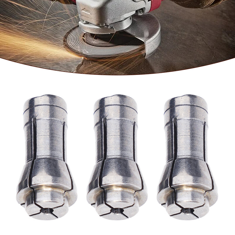 Great Price & Quality Collet Die Grinder Router 3/6mm 3pcs Adapter Chuck Parts Replacement FREE POST Durable Newest