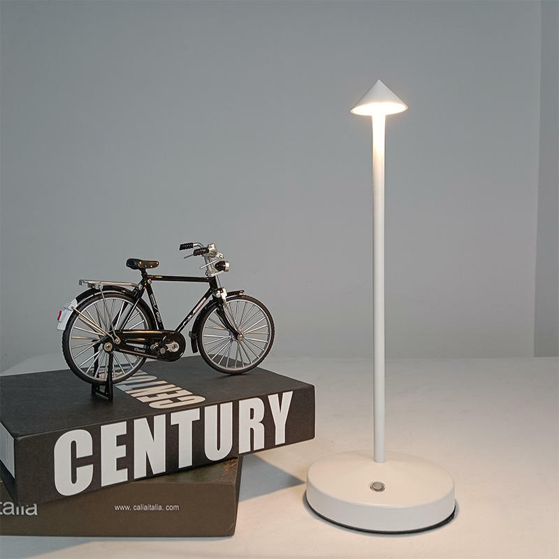 Скандинавская Роскошная Сенсорная лампа, перезаряжаемый беспроводной светодиодный светильник на батарейках для спальни, ресторана, ночник, романтическая настольная лампа