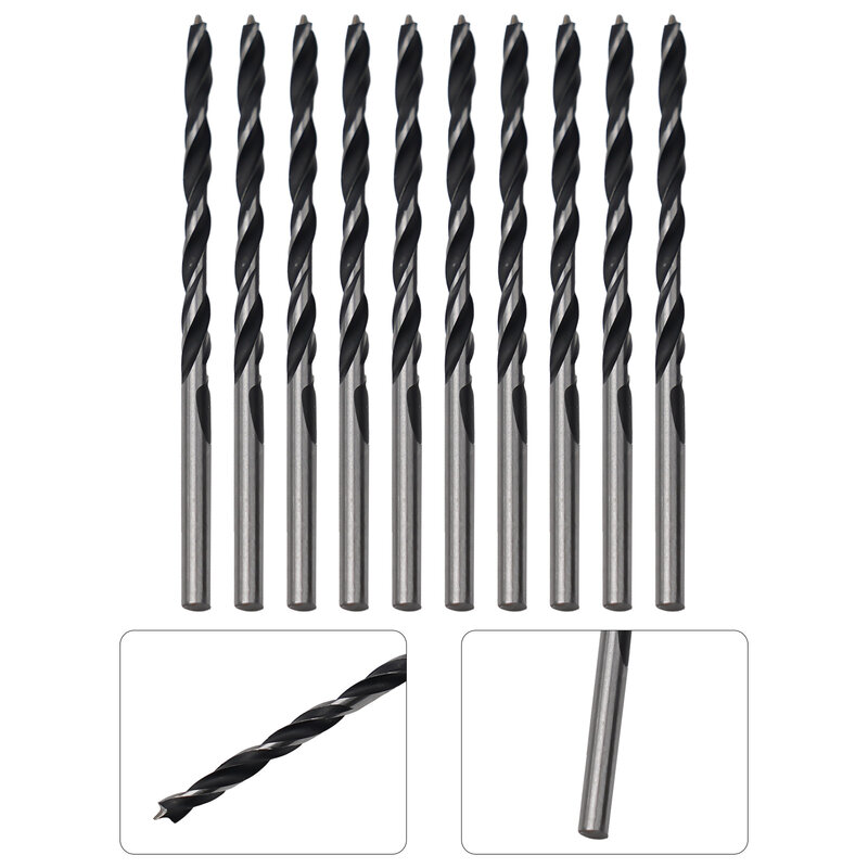 High Quality Outdoor Garden Drill Bits Ground Drill 10 Pcs Accessories Easy To Use Hardness High Strength Parts