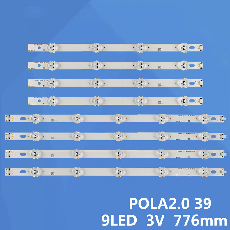 Kit bande de rétroéclairage LED pour HC390DUN-VCFP1 39LN540V-ZA 39LA615V-ZF 39LN5707-ZA 39LN541U-ZB 39LN541U HC390DUNVCHl's AGF78400401