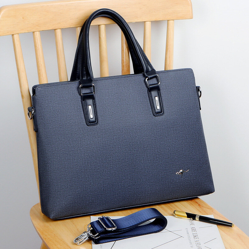 Valigetta esecutiva da uomo d'affari borsa per Laptop impermeabile borsa a tracolla per ufficio borsa a tracolla per File di conferenza