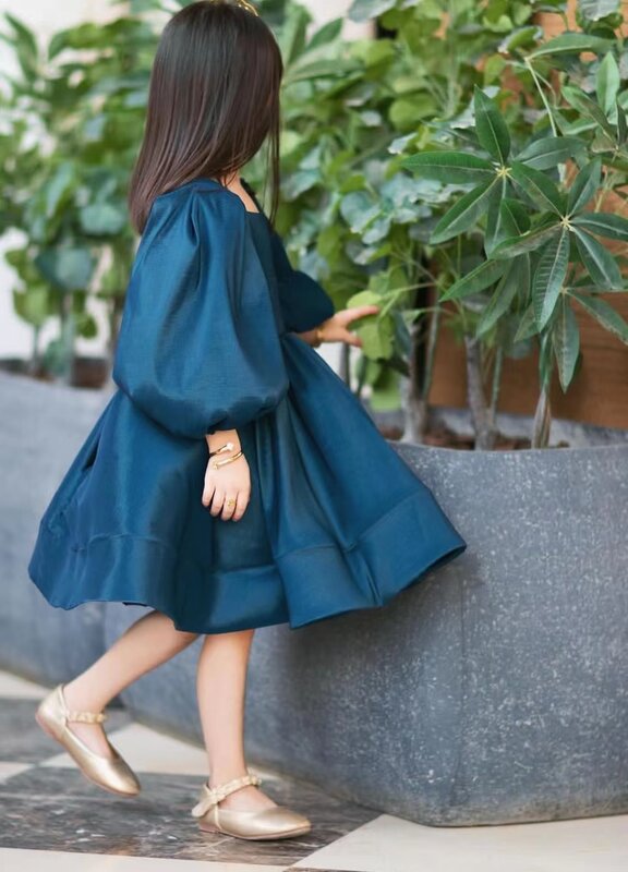 AsaNagi, простые Красивые Детские платья для маленьких девочек, платье принцессы на день рождения, свадебное платье, 2023, настраиваемое