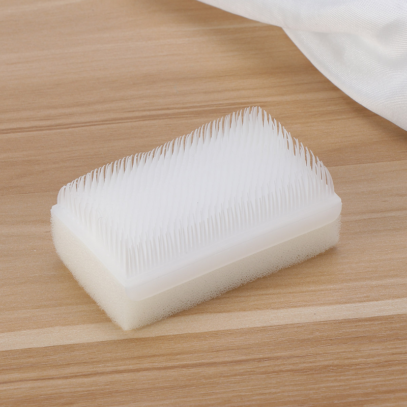 Therapressure-cepillo sensorial Wilbarger, depurador de cuero cabelludo de silicona, Esponjas Para El Cuerpo, trigo