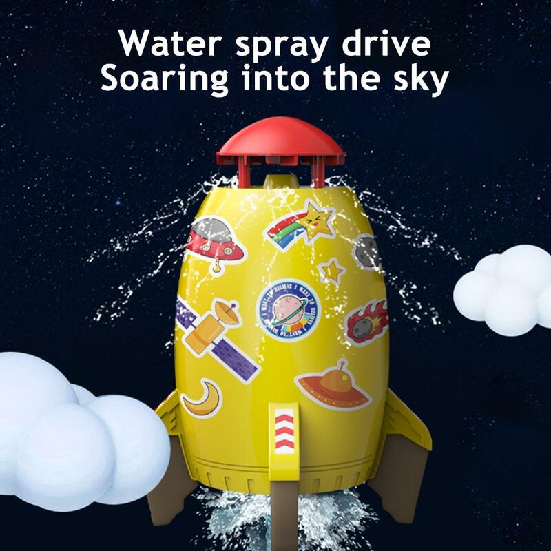 Спринклер космический детский вращающийся, игрушка для летающей воды, уличный спринклер для поднятия давления воды, для детей на день рождения, X1X4