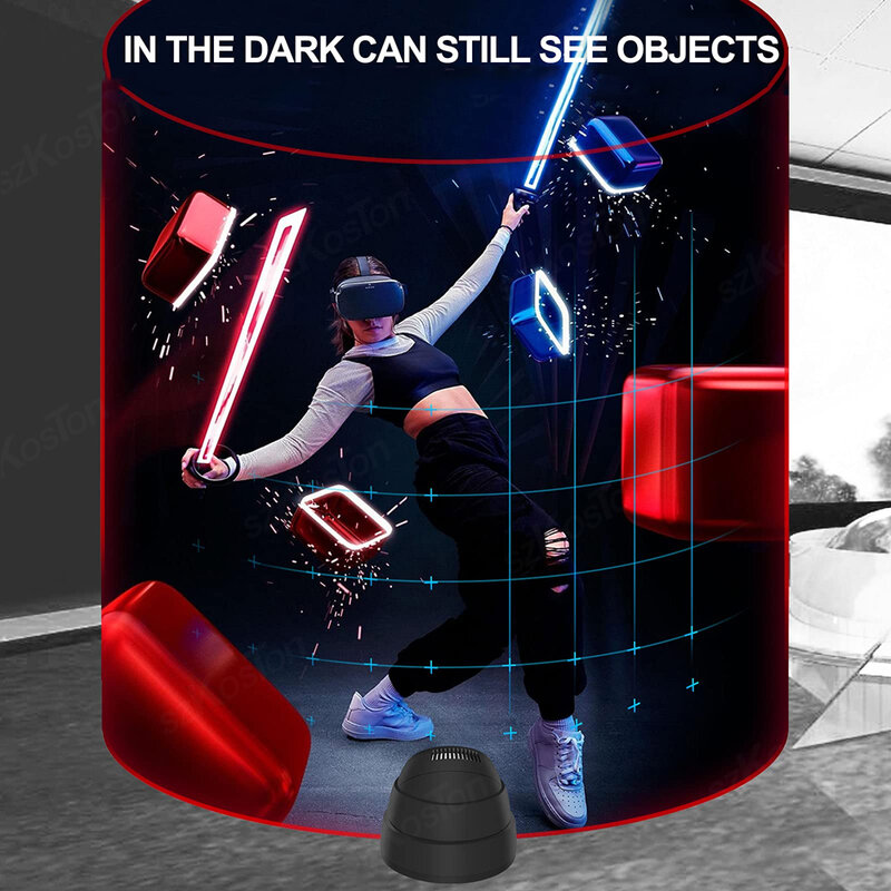 Luz Infravermelha LED para Oculus, Quest 2, VR, Iluminador IR, Melhorar o Rastreamento Sensível, Meta 3 Acessórios