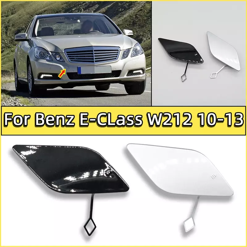 Fit For Mercedes-Benz E-Class W212 2010 2011 2012 2013 E300 E350 E400 E550 Front Bumper Towing Hook Cover Eye Cap#A2128850126