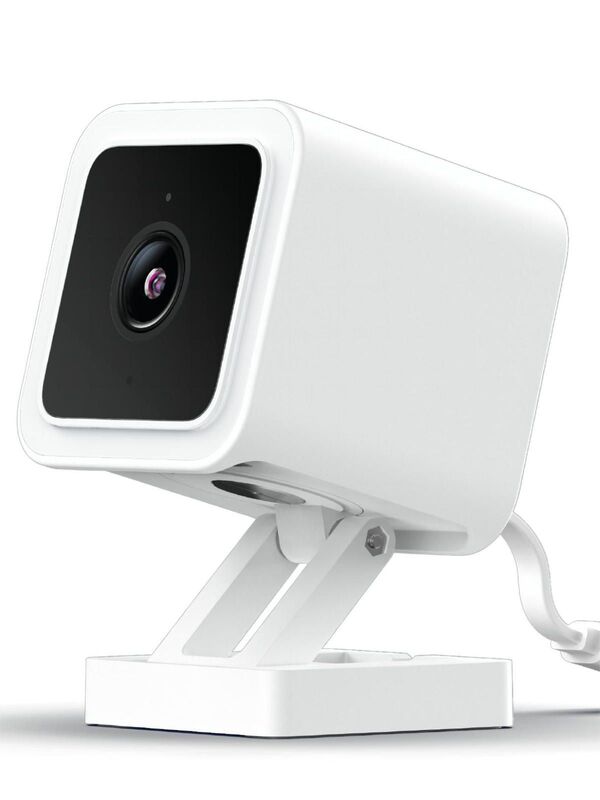 كاميرا فيديو Wyze Cam v3 مزودة برؤية ليلية ملونة ، كاميرا فيديو لاسلكية 1080p HD داخلية/خارجية ، تعمل مع أليكسا ، مساعد جوجل