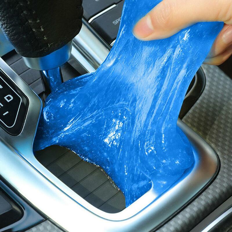 Klej do czyszczenie samochodu kryształowego myjnia samochodowa do usuwania kurzu samochodowa maszyna do usuwania brudu klawiatura klej magiczny pył błoto wydechu B7C6