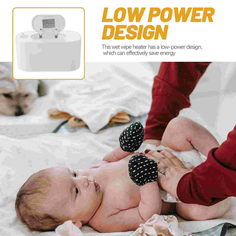 Wet Wipe Baby Fraldas Tissue Container, dispensador de bebê, aquecedor automático, dispositivo de isolamento PP