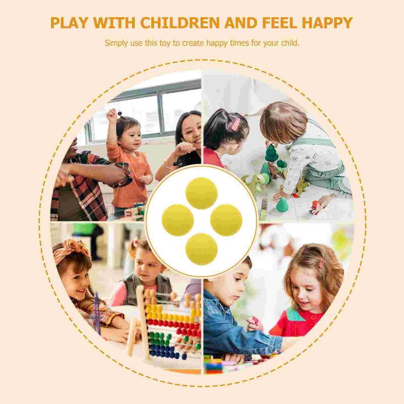 Bolas redondas de espuma EVA de colores, accesorios de juguete, juego suave, 24 piezas