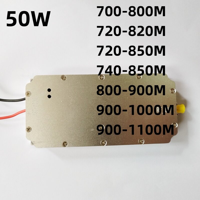 Módulo amplificador de 50W, 700-800mhz