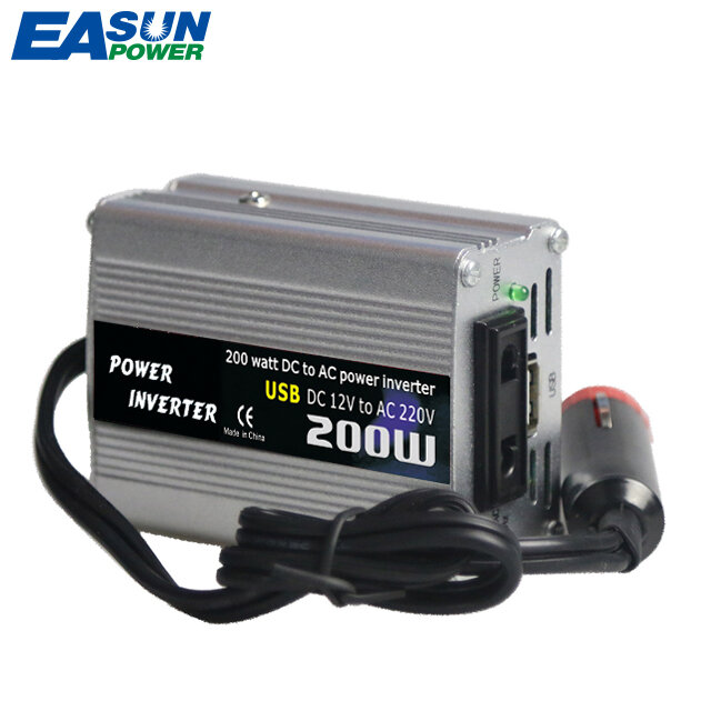 EAsun Power Modificado Senoidal Car Inverter com USB, DC para AC Power Inverter, 200W, 1000W, 2000W, 12V, 220V, 24V