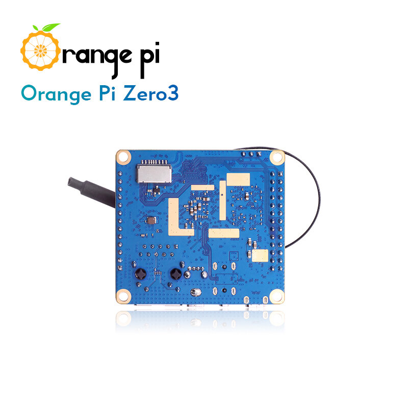 Orange Pi Zero 3 Allwinner H618 WiFi5 + BT 5,0, 1, 2, 4 GB de RAM, carcasa acrílica opcional, disipador de calor, fuente de alimentación para OPI Zero 3