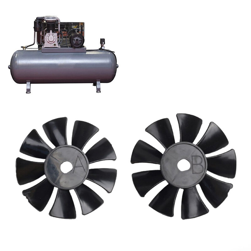 1 X Luchtcompressor Ventilatorblad Voor 550W/750W Luchtcompressor Motor Koelblad Ventilator Luchtcompressor Ventilatorblad Komen Met Laag Geluidsniveau