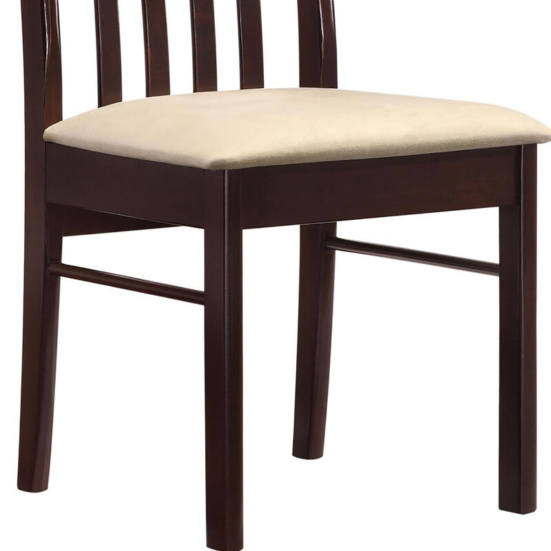 Eleganckie krzesło biurowe w kolorze jasnobrązowym i cappuccino zapewniające stylowy komfort i wsparcie w ustawie domowym lub biurze.