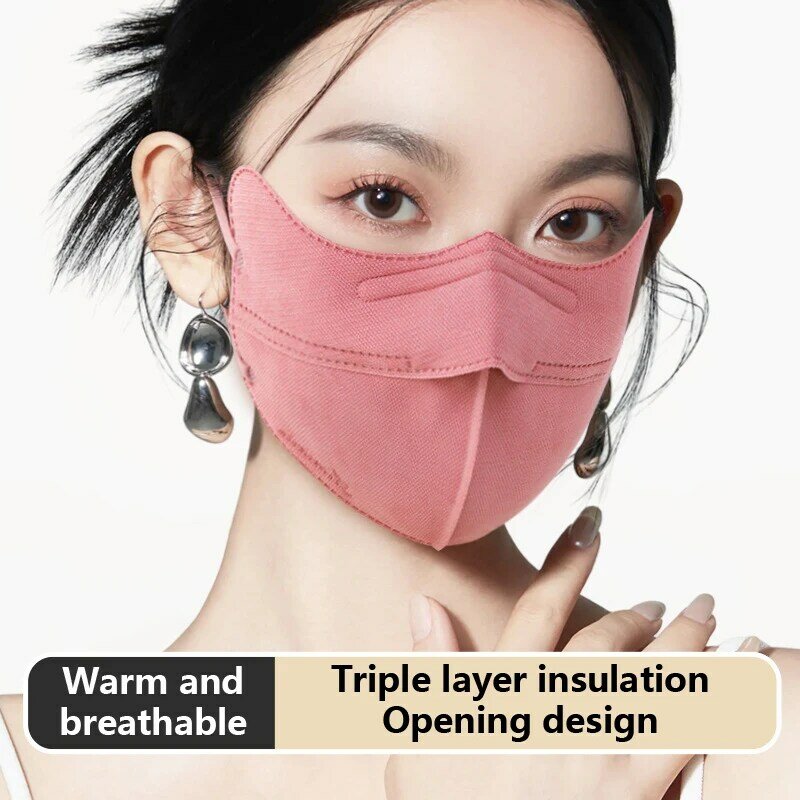 Maschera in cotone lavabile maschera per la bocca maschera in cotone antipolvere riutilizzabile alla moda Anti-uv