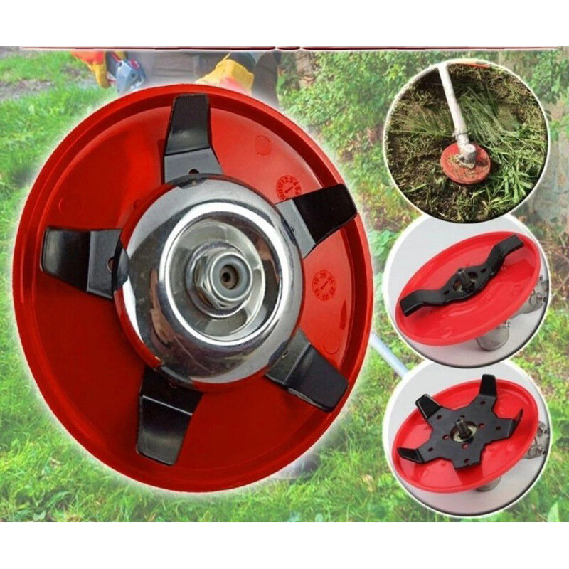 Dual-use Weeder Plate Lawn Mower Trimmer for Head Brushcutter Grass Cutting Machine Cutter Tool