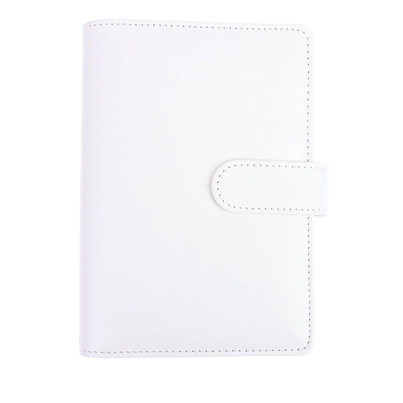 Macaroon A6 PU Leather Budget Binder Notebook Cash Envelopes System Set Binder Pockets Money Budget Saving Bill Organizer