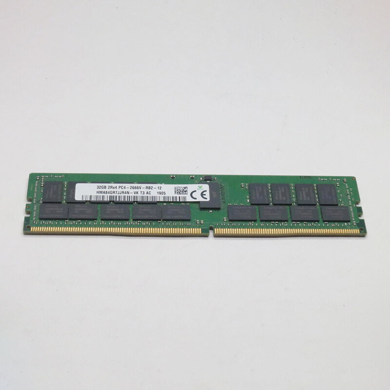1ชิ้นสำหรับ SK Hynix RAM 32g 32GB DDR4 2666 ECC REG 2RX4 PC4-2666V เซิร์ฟเวอร์หน่วยความจำคุณภาพสูงจัดส่งเร็ว