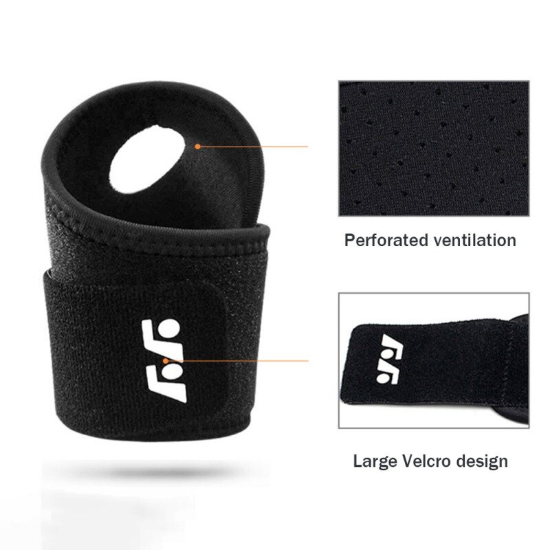 Men Women Outdoor Sports Wristbands Soft Adjustable Support Breathable Patella Bands