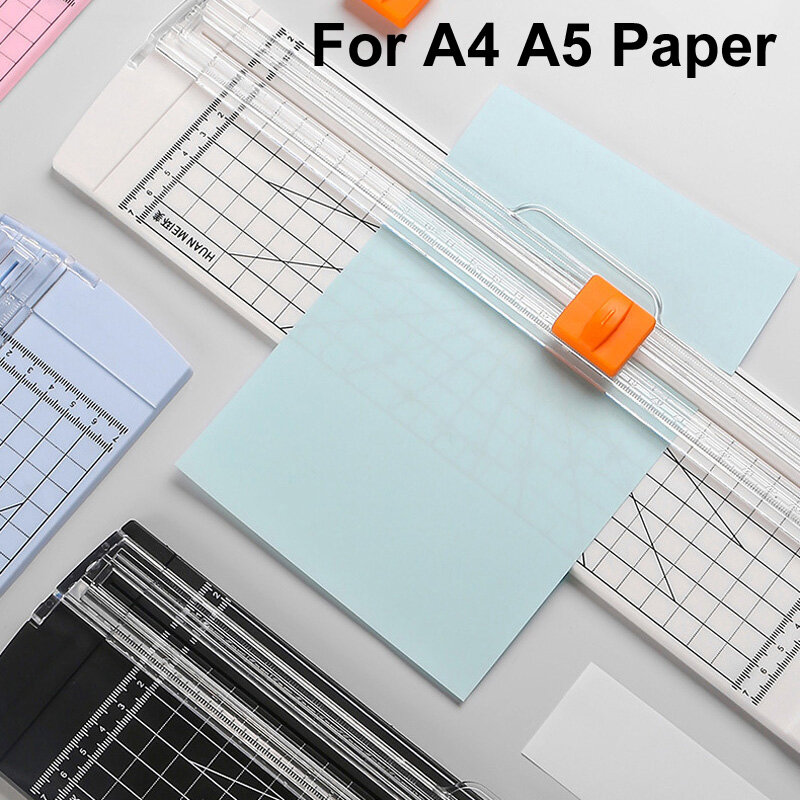 Tondeuses de papier photo de précision A4 et A5, coupe-papier pour scrapbooking, coupe légère, coupe de polymères, machine avec 5 bordures sphpopularité gratuites